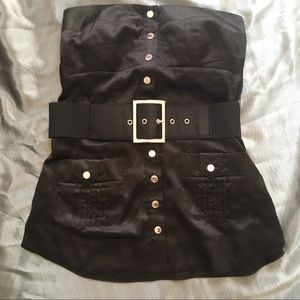 Bebe Belted Sexy Shirt 2B